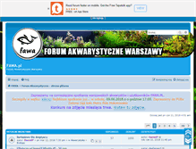 Tablet Screenshot of fawa.pl